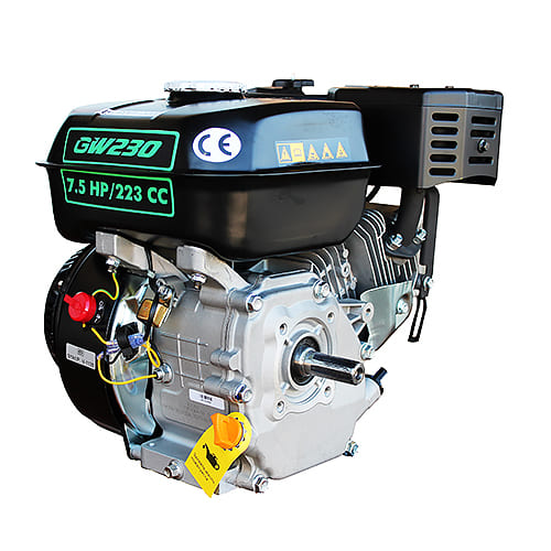 Двигун GrunWelt GW230F-T20 ЄВРО 5 (7,5 к.с., бензин, шліци 20мм) Двигун GrunWelt GW230F-T20 ЄВРО 5 (7,5 к.с., бензин, шліци 20мм)