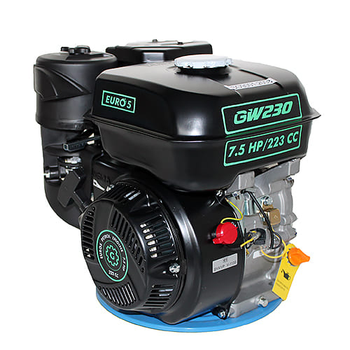 Двигун GrunWelt GW230F-T25 New ЄВРО 5 (7,5 к.с., шліци 25 мм)