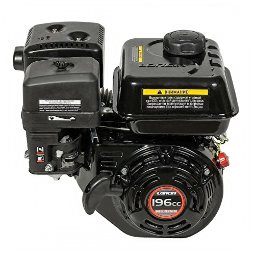 Двигун Loncin G200F (6,5 к.с., бензин, вал шпонка 20 мм) Євро 5
