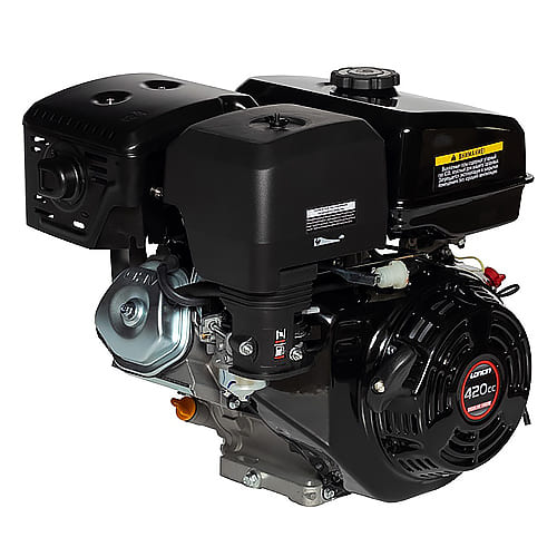 Двигун Loncin G420F (бензин, 16 к.с.) вал шпонка 25 мм, Євро 5 Двигун Loncin G420F (бензин, 16 к.с.) вал шпонка 25 мм, Євро 5