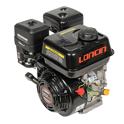 Двигун Loncin LC170F-2 (7,5 к.с., бензин, вал шпонка 19 мм) Євро 5