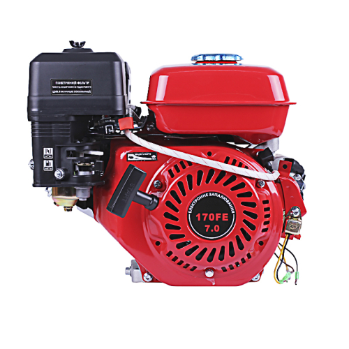 Двигун TATA 170FE - бензин (шліци 20 мм) (7 л.с.) з електростартером