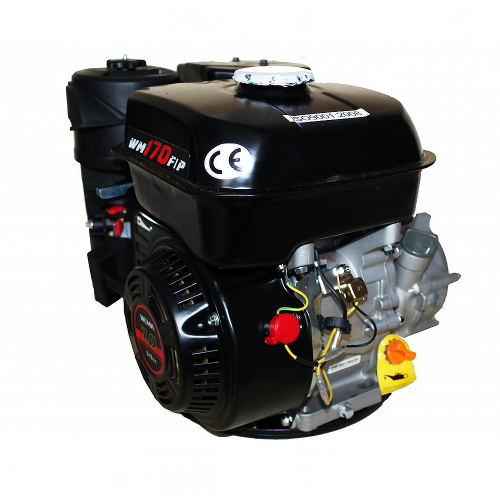 Двигун Weima WM170F-S (CL) (7 к.с., бензин, центробіжне зчеплення 1/2 (1800 об/хв), вал шпонка 20 мм