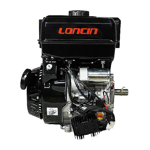 Двигун Loncin LC192FD (електростартер), 20 к.с., бензин, вал шпонка 25мм, Євро5