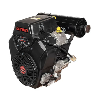 Двигатель Loncin LC2V80FD (электростартер), 30 л.с., бензин, вал шпонка 36 мм, Евро5