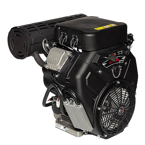 Двигун Loncin LC2V90FD (електростартер), 35 к.с., бензин, вал шпонка 36 мм, Євро5 Двигун Loncin LC2V90FD (електростартер), 35 к.с., бензин, вал шпонка 36 мм, Євро5