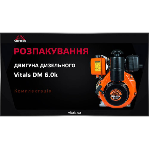 Дизельний двигун Vitals DM 6.0k Дизельний двигун Vitals DM 6.0k