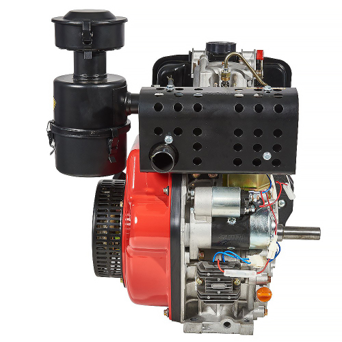 Двигун дизельний Bulat BT 186F-SE (10 к.с., електростартер, шпонка 25.4 мм, циліндр знімний)