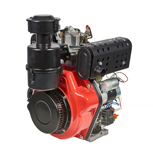Двигун дизельний Bulat BT 186F-SE (10 к.с., електростартер, шпонка 25.4 мм, циліндр знімний)