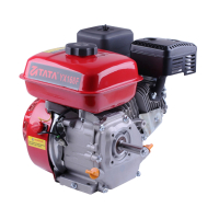 Двигун 170F - бензин (під шпонку діаметр 19 мм) (7 л.с.) TATA