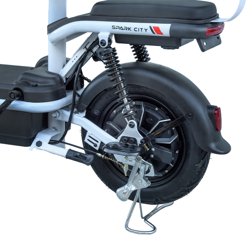 Велосипед з електромотором SPARK CITY 14" 48V/500W/20Ah Чорний