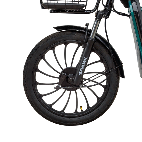 Велосипед з електромотором SPARK RIDER 14" 48V/500W/20Ah Зелений Велосипед з електромотором SPARK RIDER 14" 48V/500W/20Ah Зелений