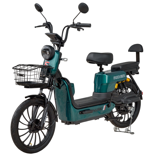 Велосипед з електромотором SPARK RIDER 14" 48V/500W/20Ah Зелений Велосипед з електромотором SPARK RIDER 14" 48V/500W/20Ah Зелений