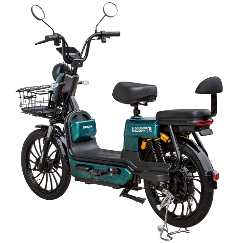 Велосипед з електромотором SPARK RIDER 14" 48V/500W/20Ah Зелений Велосипед з електромотором SPARK RIDER 14" 48V/500W/20Ah Зелений