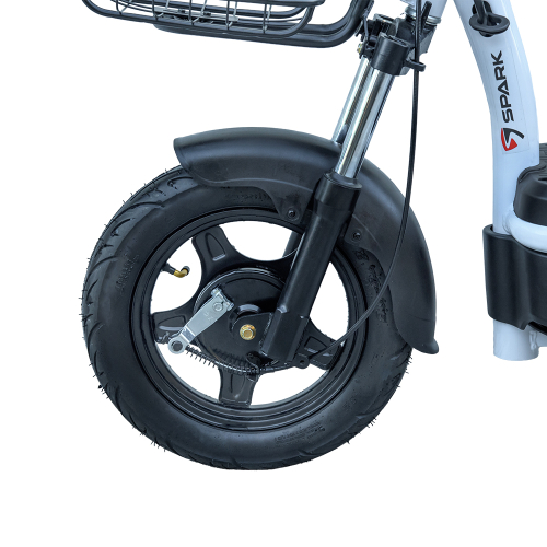 Велосипед з електромотором SPARK CITY 14" 48V/500W/20Ah Чорний