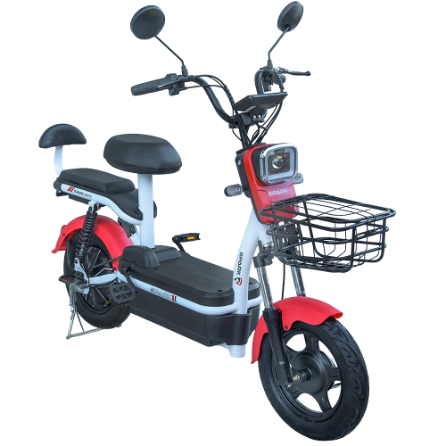 Велосипед з електромотором SPARK CITY 14" 48V/500W/20Ah Червоний