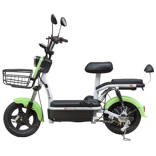 Велосипед з електромотором SPARK CITY 14" 48V/500W/20Ah Зелений