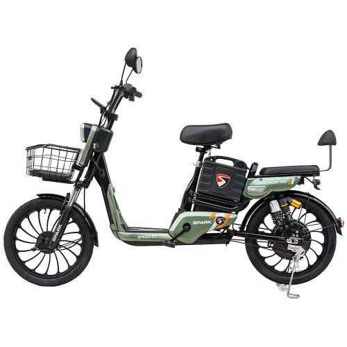 Велосипед з електромотором SPARK RIDER PRO 14" 48V/650W/20Ah Зелений Велосипед з електромотором SPARK RIDER PRO 14" 48V/650W/20Ah Зелений