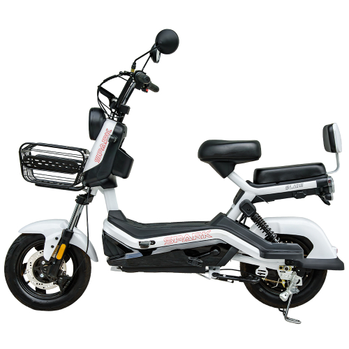 Велосипед з електромотором SPARK GLIDE 14" 60V/500W/20Ah Білий
