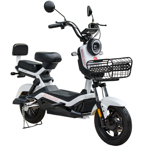 Велосипед з електромотором SPARK GLIDE 14" 60V/500W/20Ah Білий