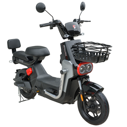 Велосипед з електромотором SPARK TOUR 14» 60V/500W/20Ah Сірий Велосипед з електромотором SPARK TOUR 14» 60V/500W/20Ah Сірий
