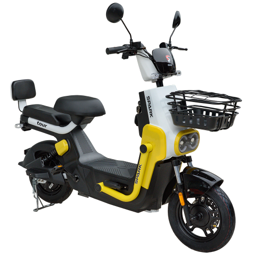Велосипед з електродвигуном SPARK TOUR 14» 60V/500W/20Ah Білий Велосипед з електродвигуном SPARK TOUR 14» 60V/500W/20Ah Білий