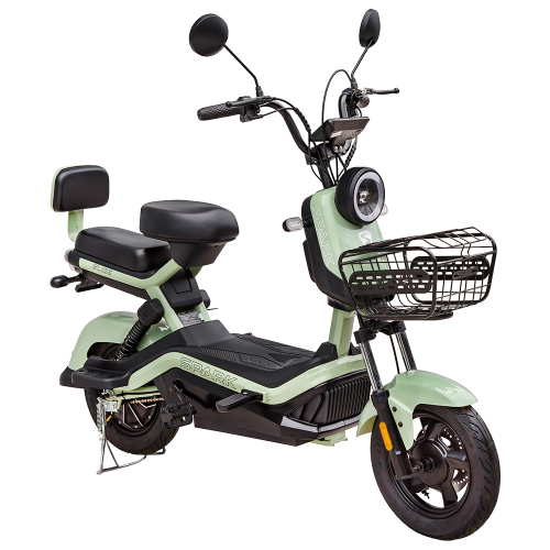 Велосипед з електромотором SPARK GLIDE 14" 60V/500W/20Ah Зелений
