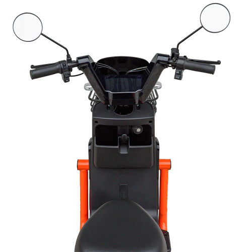 Велосипед з електромотором SPARK TOUR 14» 60V/500W/20Ah Чорний з помаранчевим