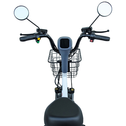 Велосипед з електромотором SPARK VOLT 14" 48V/400W/12Ah Червоний із синім