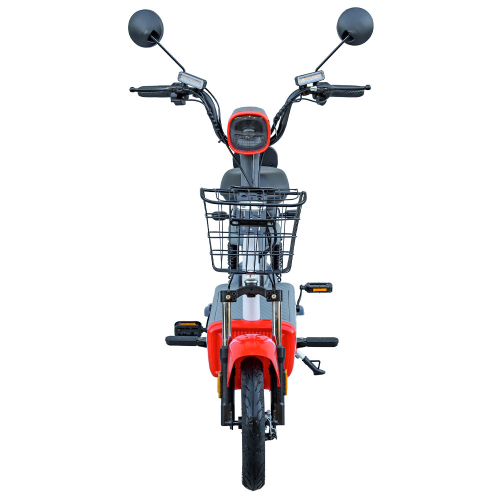 Велосипед з електромотором SPARK VOLT 14" 48V/400W/12Ah Червоний із синім