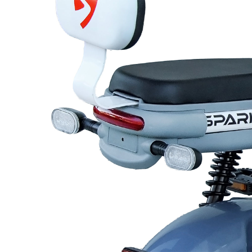 Велосипед з електромотором SPARK VOLT 14" 48V/400W/12Ah Червоний із синім