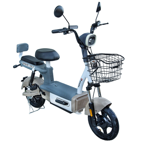 Велосипед з електромотором SPARK VOLT 14" 48V/400W/12Ah Бежевий