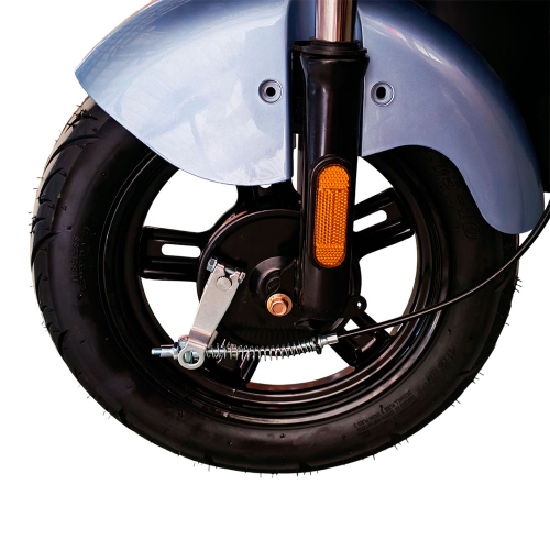 Велосипед с электромотором SPARK R9 14" 60V/800W/20Ah LiFePO4 серый