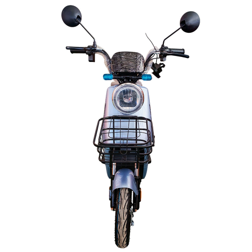 Велосипед с электромотором SPARK R9 14" 60V/800W/20Ah LiFePO4 серый