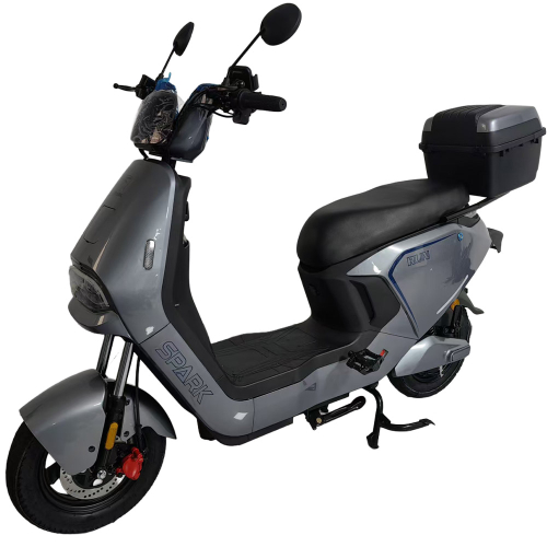 Велосипед с электромотором SPARK RUN 14" 60V/1000W/25Ah серый