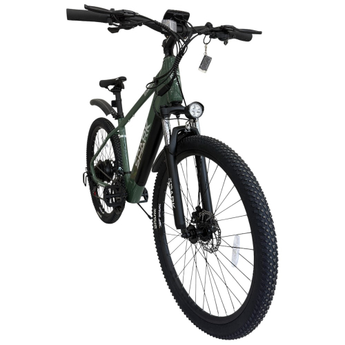 Велосипед с электромотором SPARK E-MTB SHADOW 15" 48V/500W/12,8Ah тёмно-зелёный