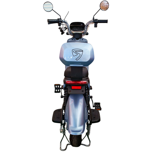 Велосипед с электромотором SPARK R9 14" 60V/800W/20Ah LiFePO4 серый