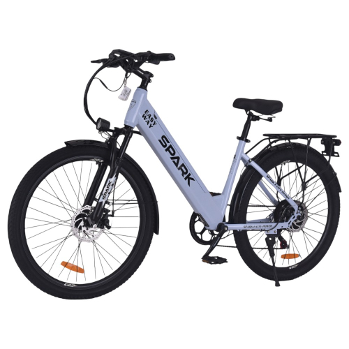 Велосипед с электромотором SPARK E-CITY EASY WAY 17" 48V/500W/12,5Ah голубой