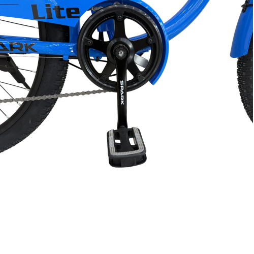 Велосипед с электромотором SPARK E-CITY LITE 18" 48V/500W/12,8Ah синий