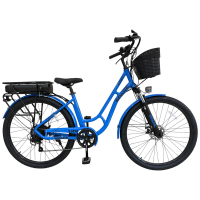 Велосипед с электромотором SPARK E-CITY LITE 18" 48V/500W/12,8Ah синий
