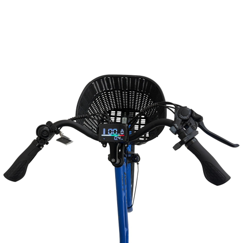 Велосипед с электромотором SPARK E-CITY LITE 18" 48V/500W/12,8Ah синий