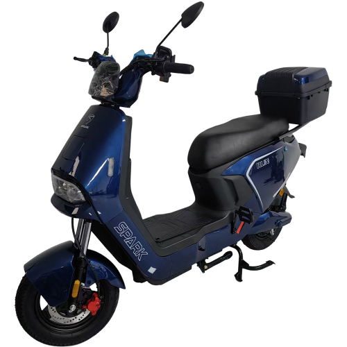 Велосипед с электромотором SPARK RUN 14" 60V/1000W/25Ah синий