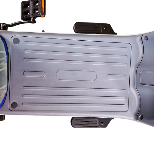 Велосипед с электромотором SPARK R9 14" 60V/800W/20Ah LiFePO4 белый с синим