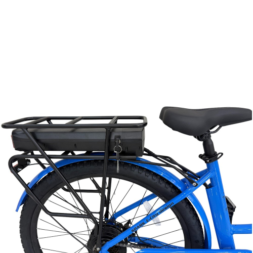 Велосипед с электромотором SPARK E-CITY LITE 18" 48V/500W/12,8Ah синий