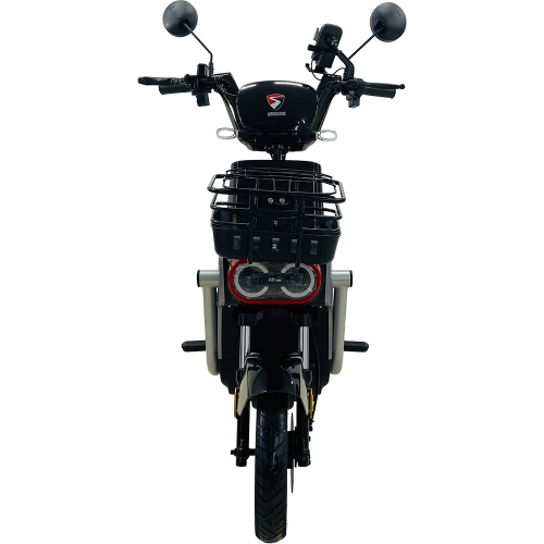Велосипед с электромотором SPARK TOUR PRO 14" 60V/1000W/20Ah черный с серым