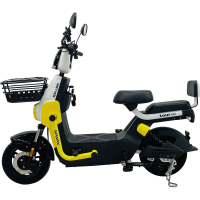 Велосипед с электромотором SPARK TOUR PRO 14" 60V/1000W/20Ah белый с желтым