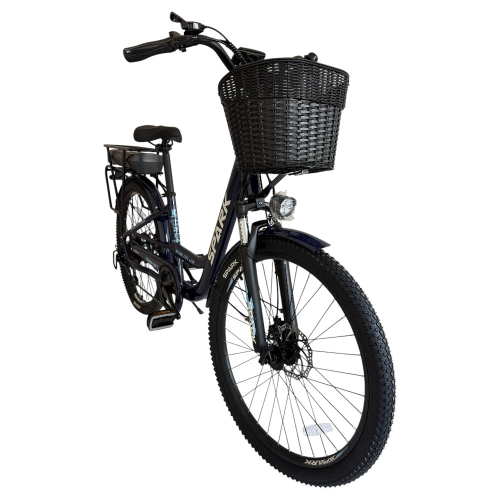 Велосипед с электромотором SPARK E-CITY COMFORT 17" 48V/500W/12,8Ah темно-синий