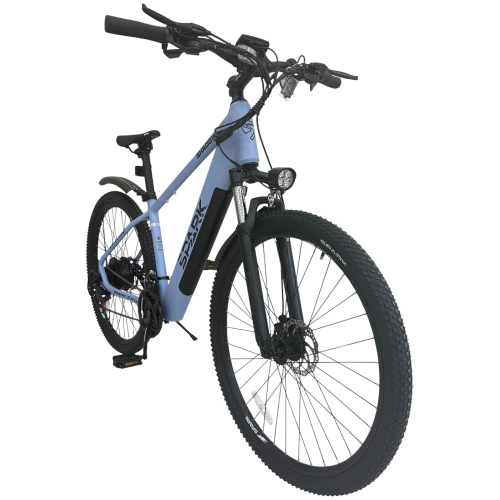 Велосипед с электромотором SPARK E-MTB SHADOW 17" 48V/500W/12,8Ah голубой (м)