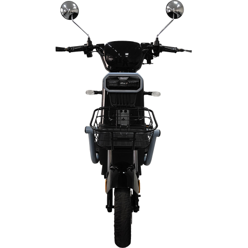 Велосипед с электромотором SPARK BOOST EVO 14" 72V/1200W/20Ah черный с серым