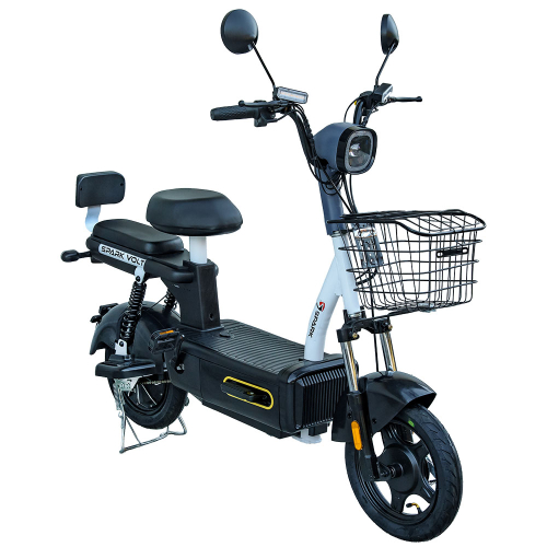 Велосипед с электромотором SPARK VOLT 14" 48V/400W/12Ah Черный
